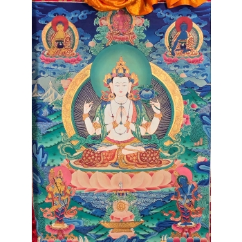 Thanka Czenresig 038 (Współczucie)
